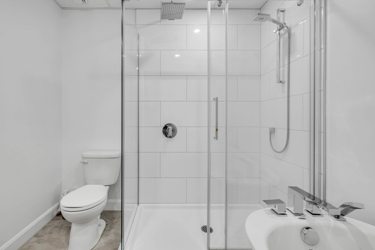 Salle de bains — 37 Ch. de la Seigneurie, Les Éboulements