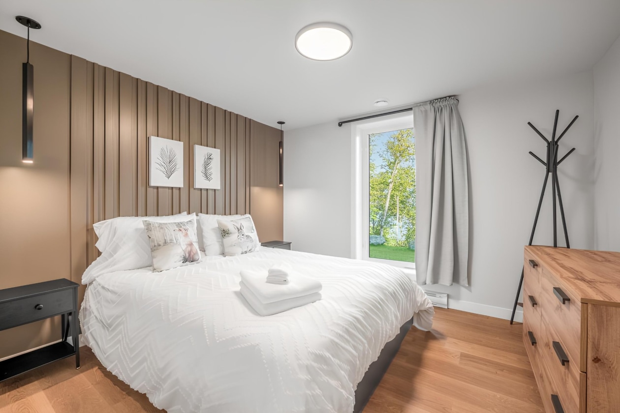 Chambre à coucher — 173 Rue du Vallon, Les Éboulements