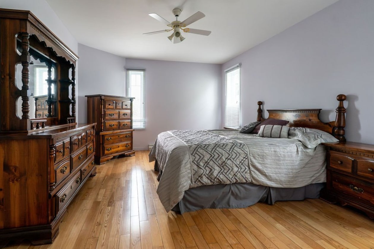 Chambre à coucher principale — 5 - 7 Ch. du Relais, Baie-Saint-Paul