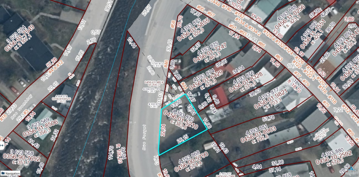 Plan — Rue Forget, Baie-Saint-Paul