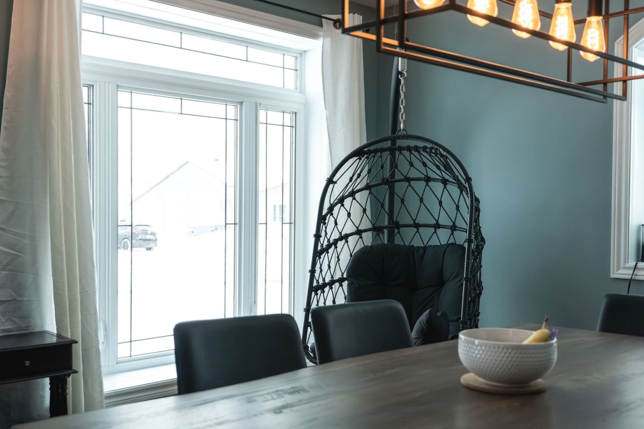 Salle à manger — 373 4e Rang, Saint-Hilarion