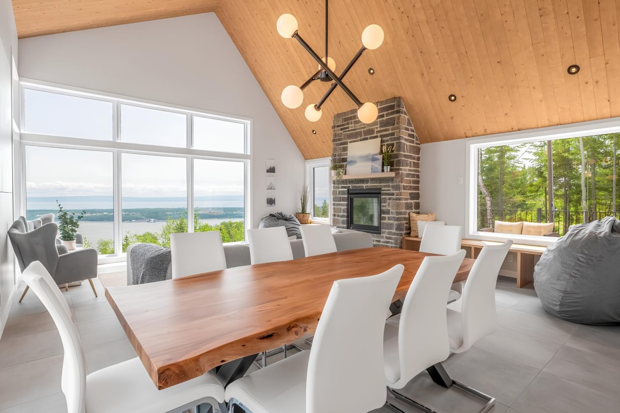 Salle à manger — 227 Ch. du Domaine-Charlevoix, Les Éboulements