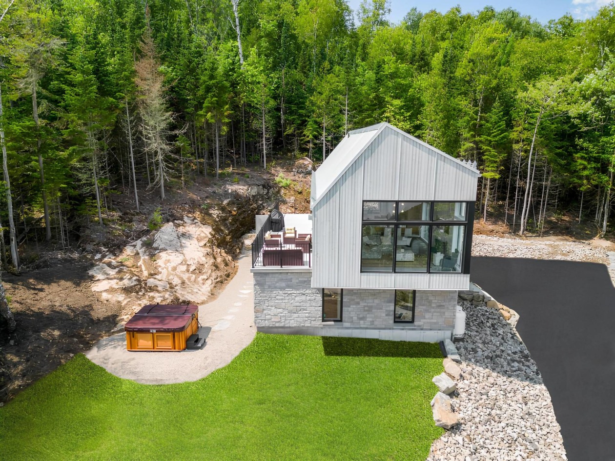 Photo aérienne — 227 Ch. du Domaine-Charlevoix, Les Éboulements