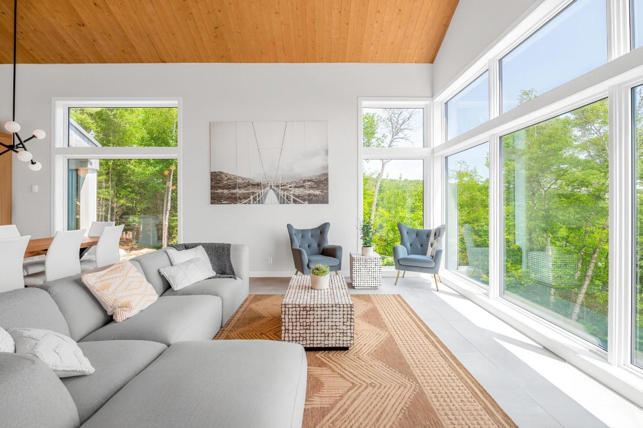 Salon — 227 Ch. du Domaine-Charlevoix, Les Éboulements