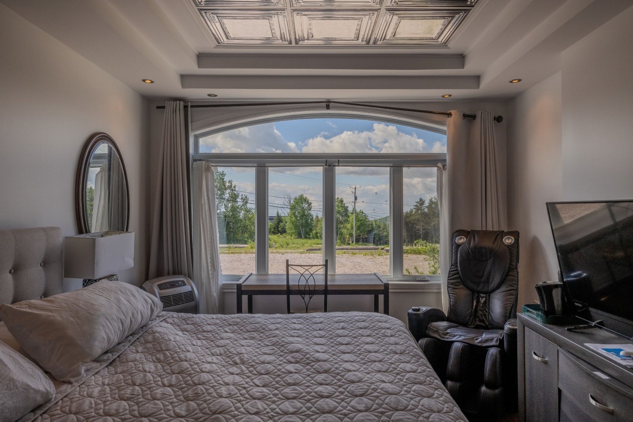 Chambre à coucher principale — 102Z Ch. de la Martine, Petite-Rivière-Saint-François