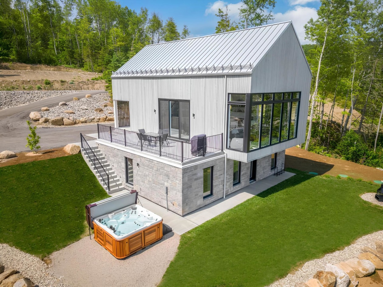 Photo aérienne — 306 Rue du Flanc, Les Éboulements