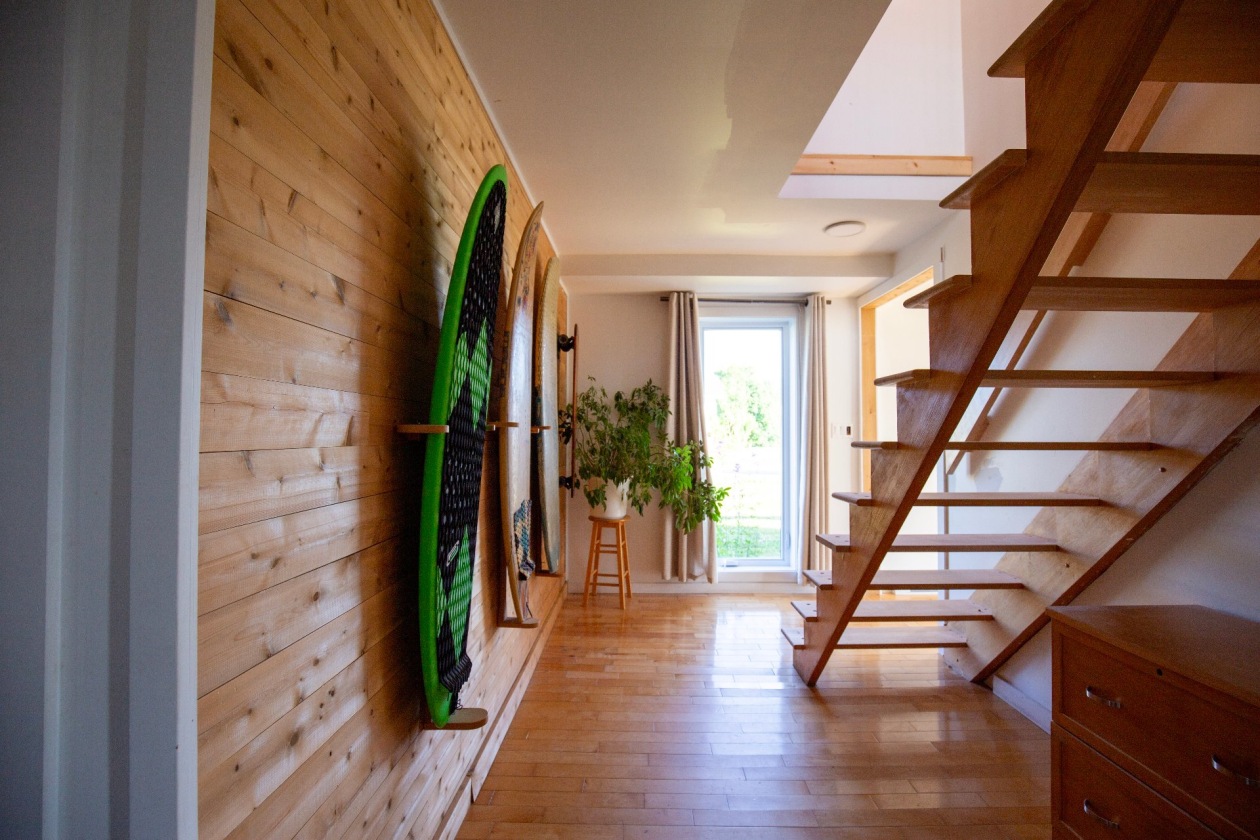 Escalier — 1112 Ch. des Coudriers, L'Isle-aux-Coudres