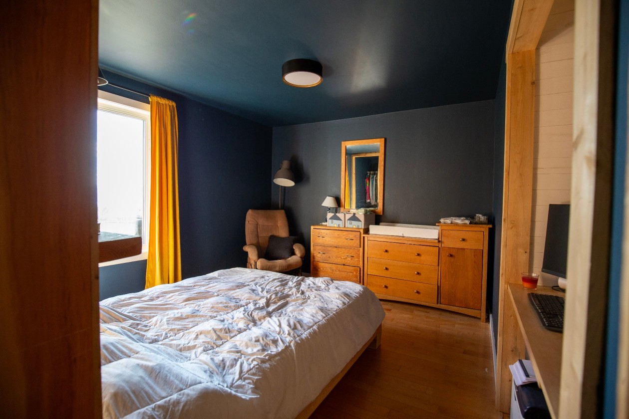 Chambre à coucher principale — 1112 Ch. des Coudriers, L'Isle-aux-Coudres