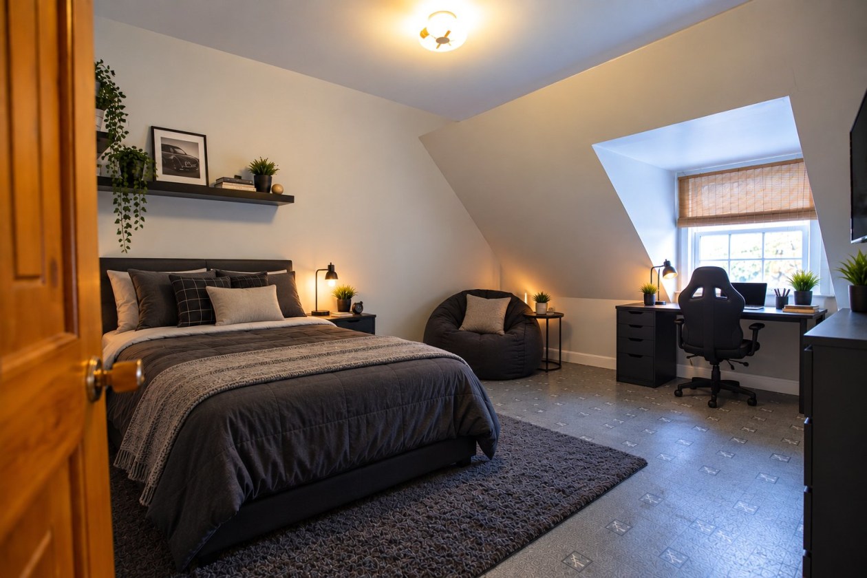 Chambre à coucher — 62 Rue Principale, Notre-Dame-des-Monts