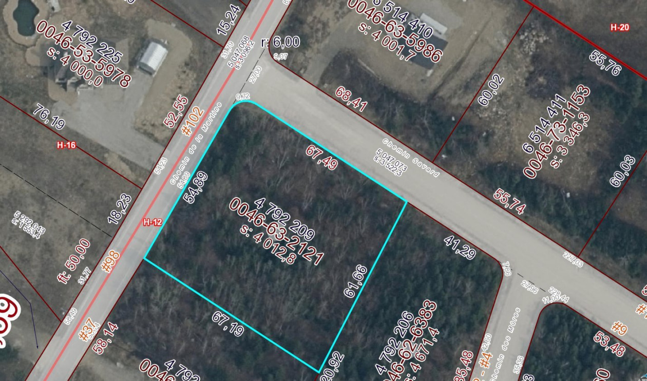 Plan — Ch. Savard, Petite-Rivière-Saint-François