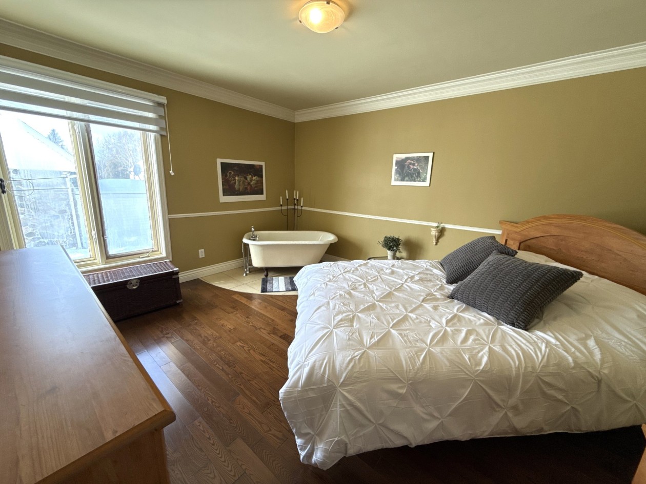Chambre à coucher principale — 341 Ch. de La Baleine, L'Isle-aux-Coudres