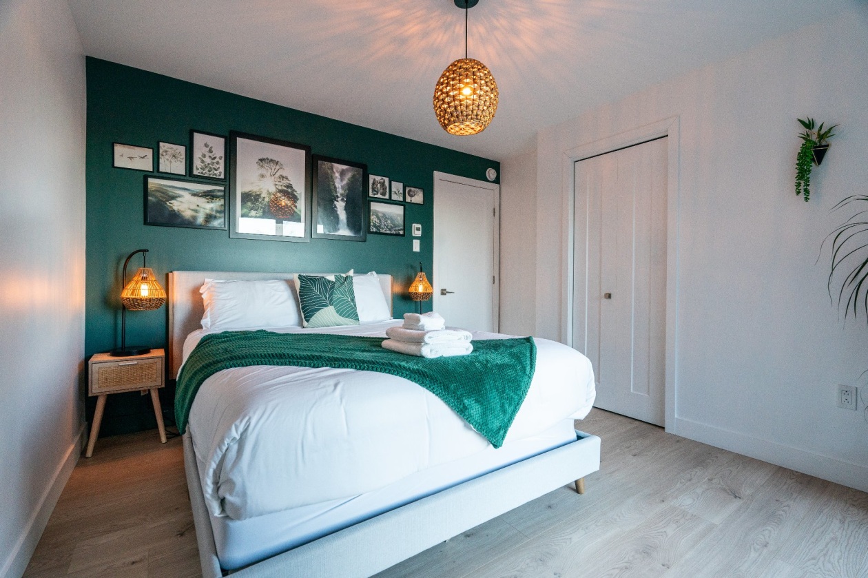 Chambre à coucher — 70 Ch. de la Seigneurie, Les Éboulements
