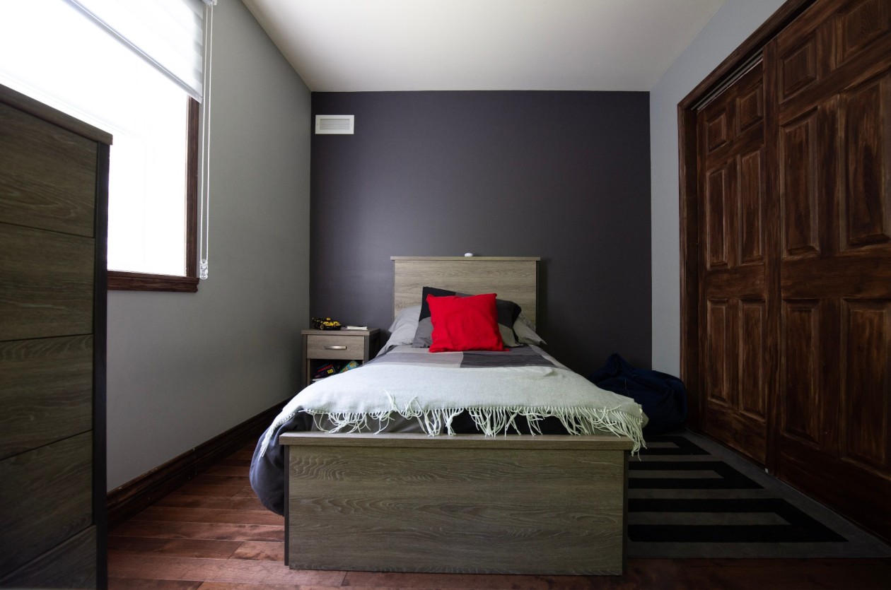 Chambre à coucher — 6 Rg du Ruisseau-des-Frênes, La Malbaie