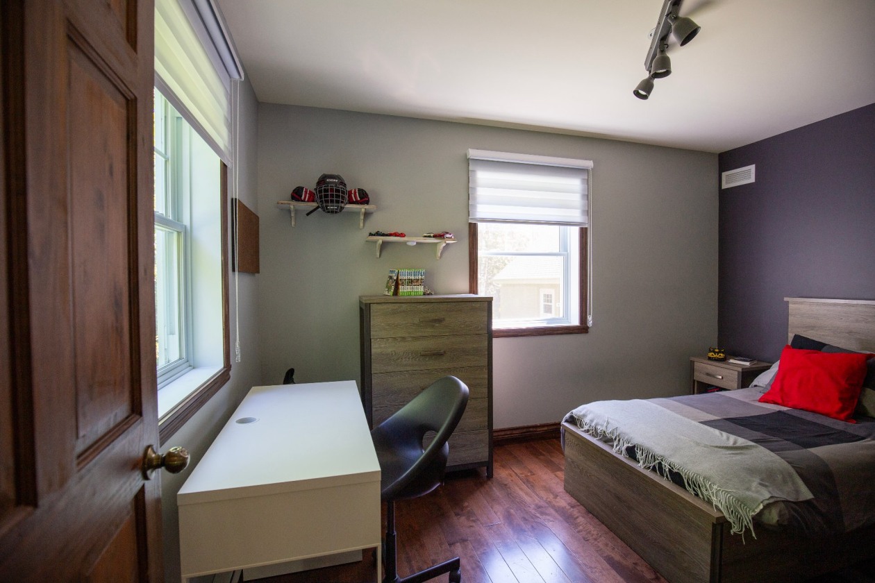 Chambre à coucher — 6 Rg du Ruisseau-des-Frênes, La Malbaie
