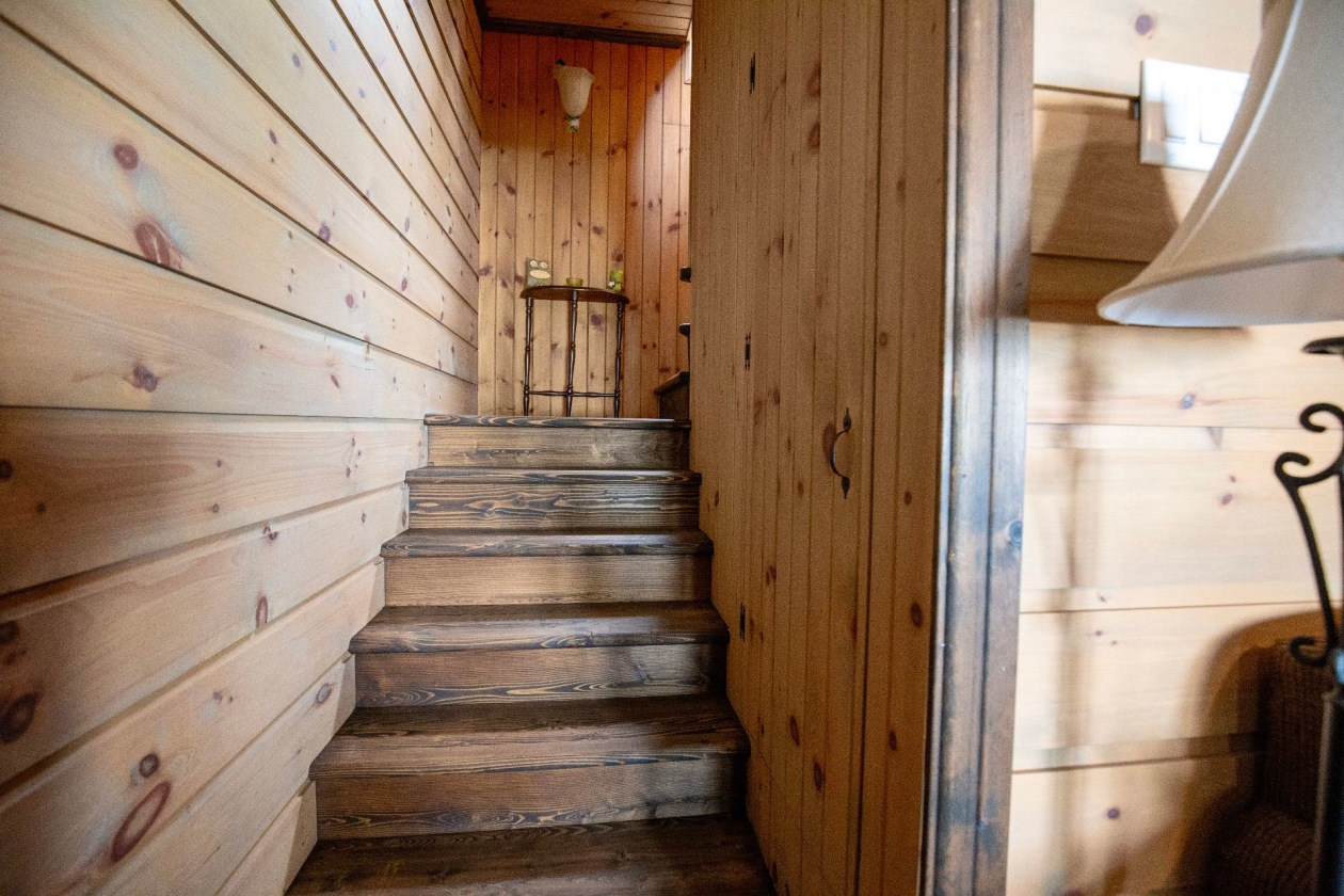 Escalier — 646 Côte Godin, Les Éboulements