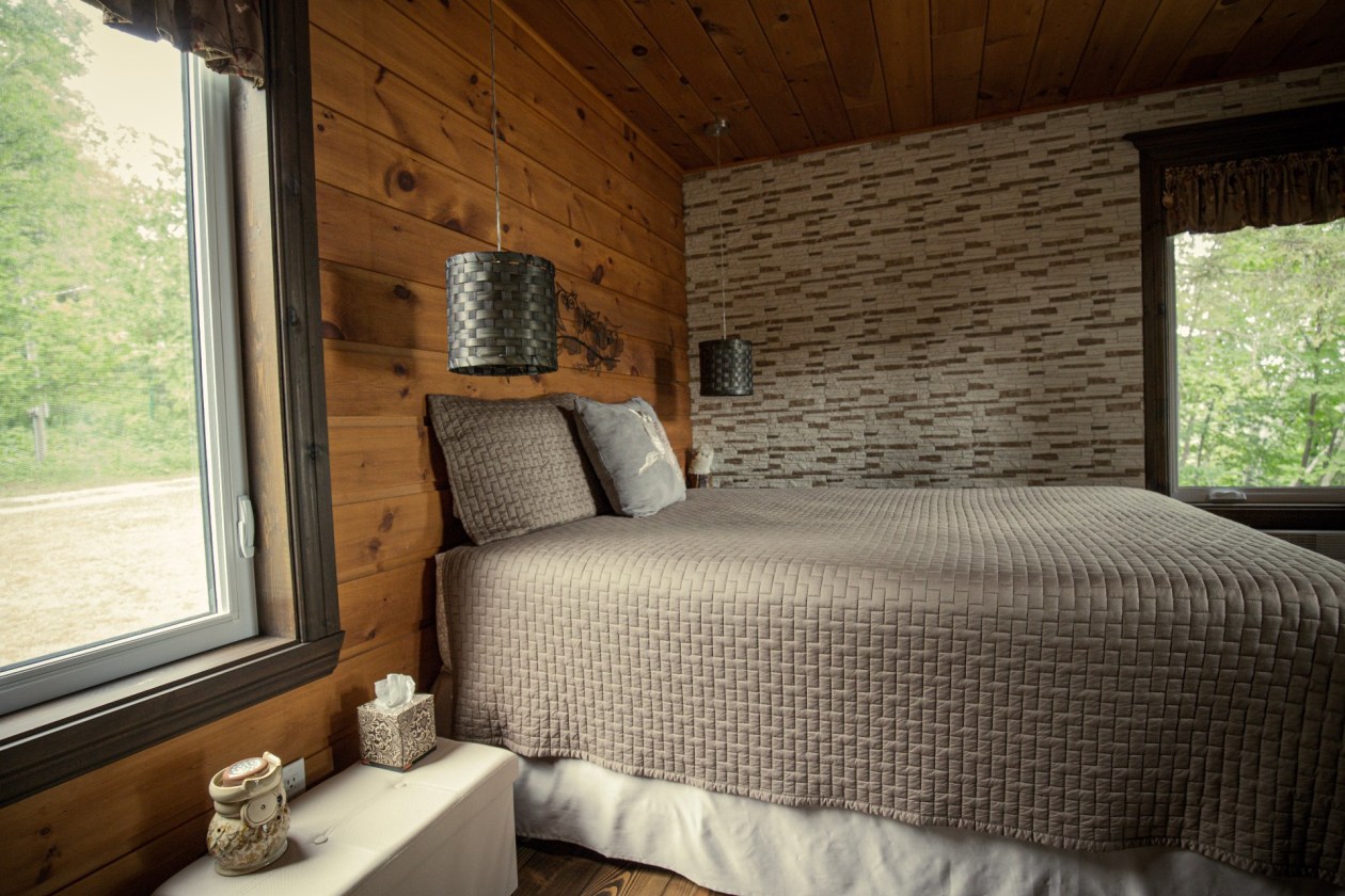 Chambre à coucher principale — 646 Côte Godin, Les Éboulements