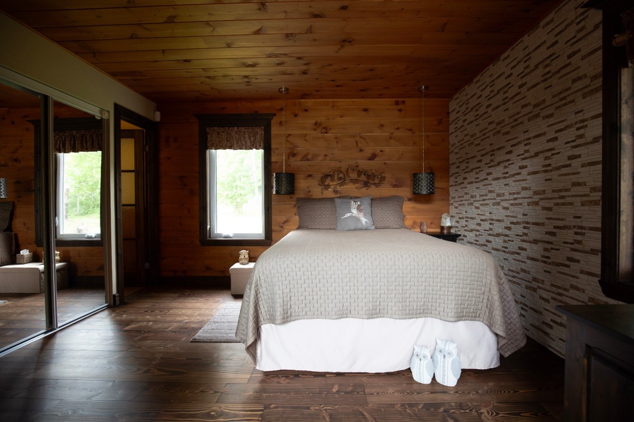 Chambre à coucher principale — 646 Côte Godin, Les Éboulements