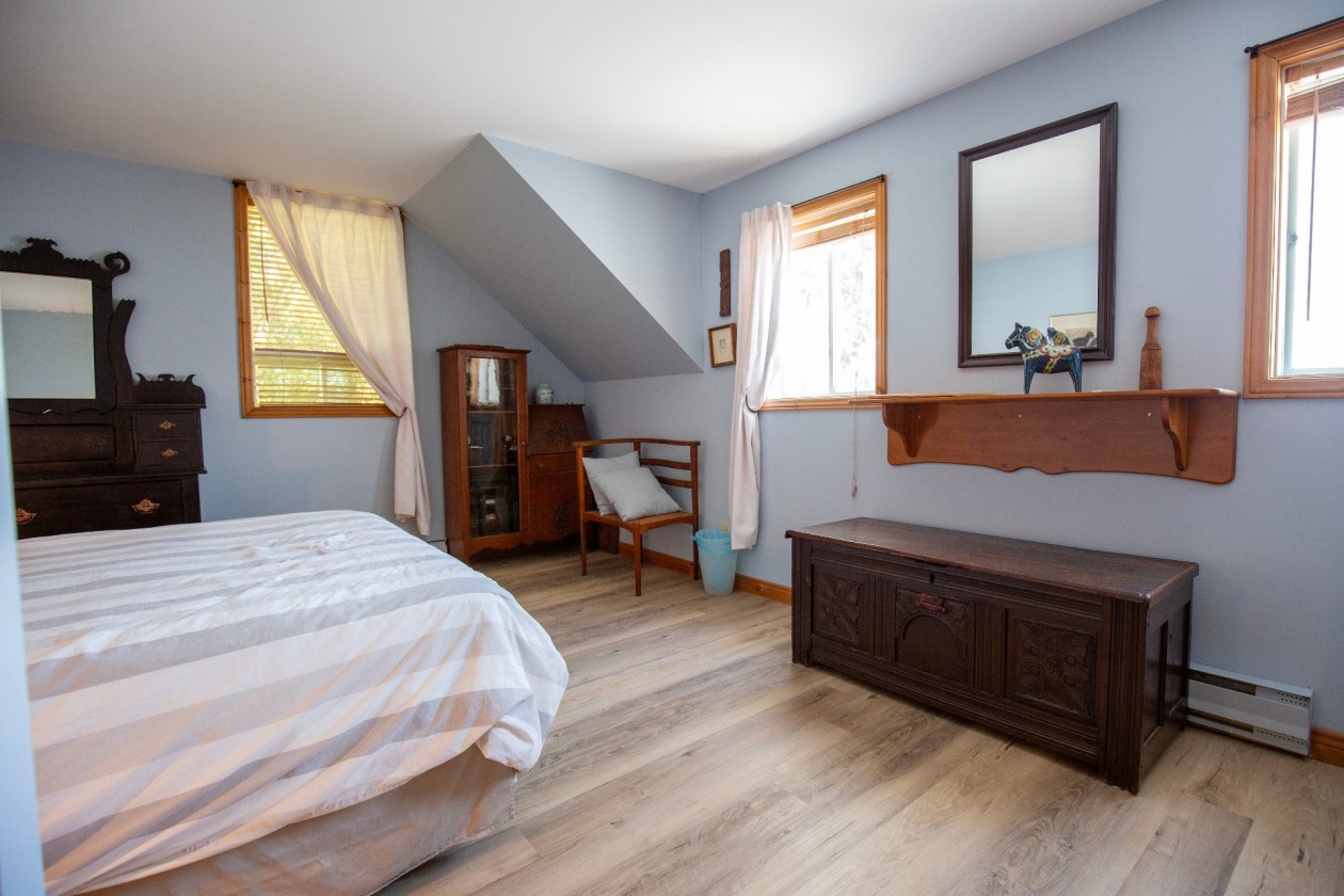 Chambre à coucher — 159 Rue des Saules, Les Éboulements