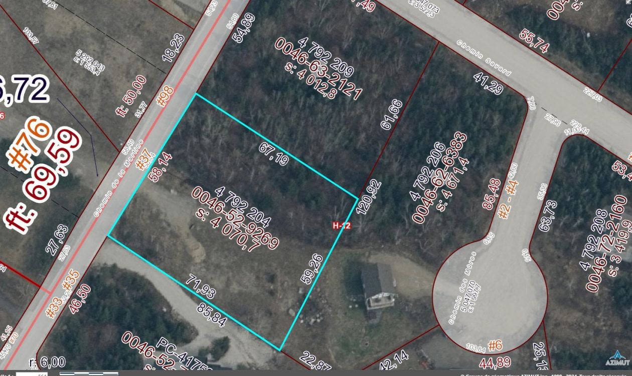 Plan — 37 Ch. de la Martine, Petite-Rivière-Saint-François
