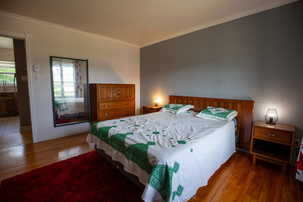 Chambre à coucher principale — 52 Rue des Champs, La Malbaie