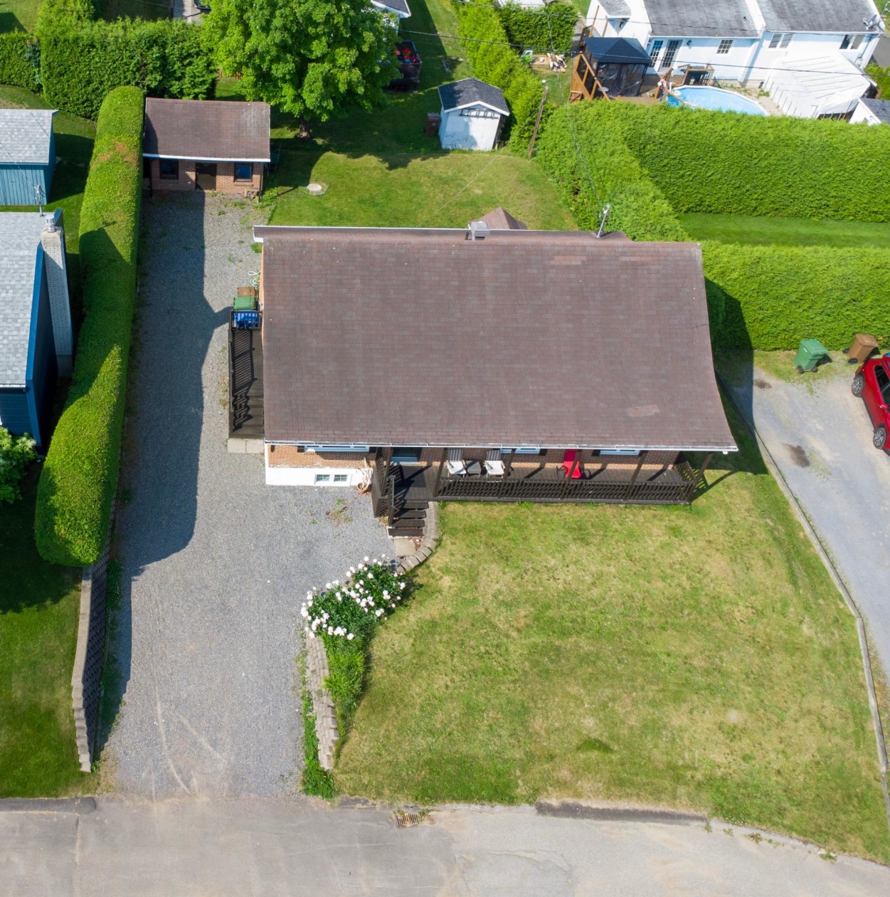 Photo aérienne — 52 Rue des Champs, La Malbaie