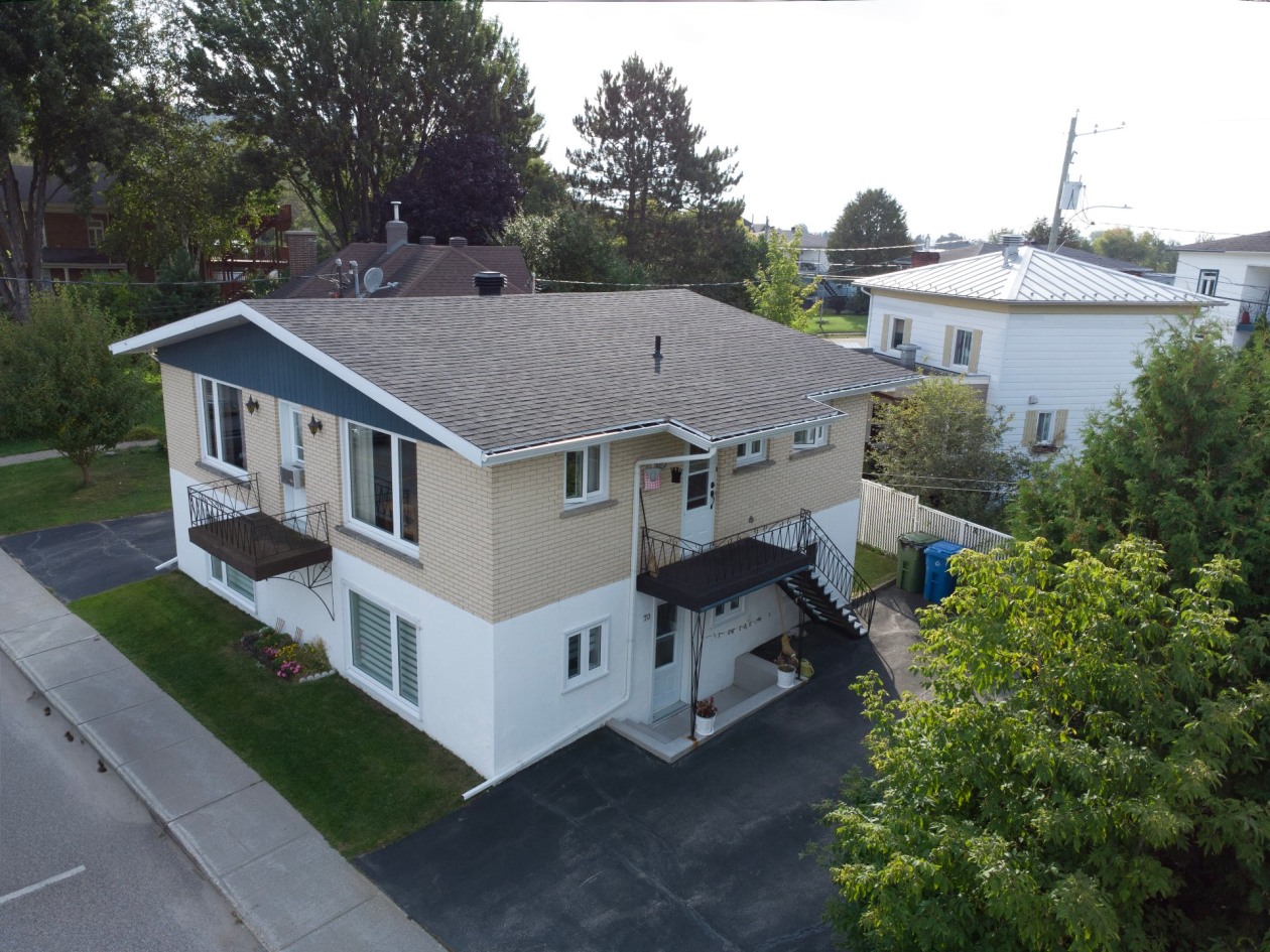 Photo aérienne — 70 - 72 Rue Ste-Anne, Baie-Saint-Paul