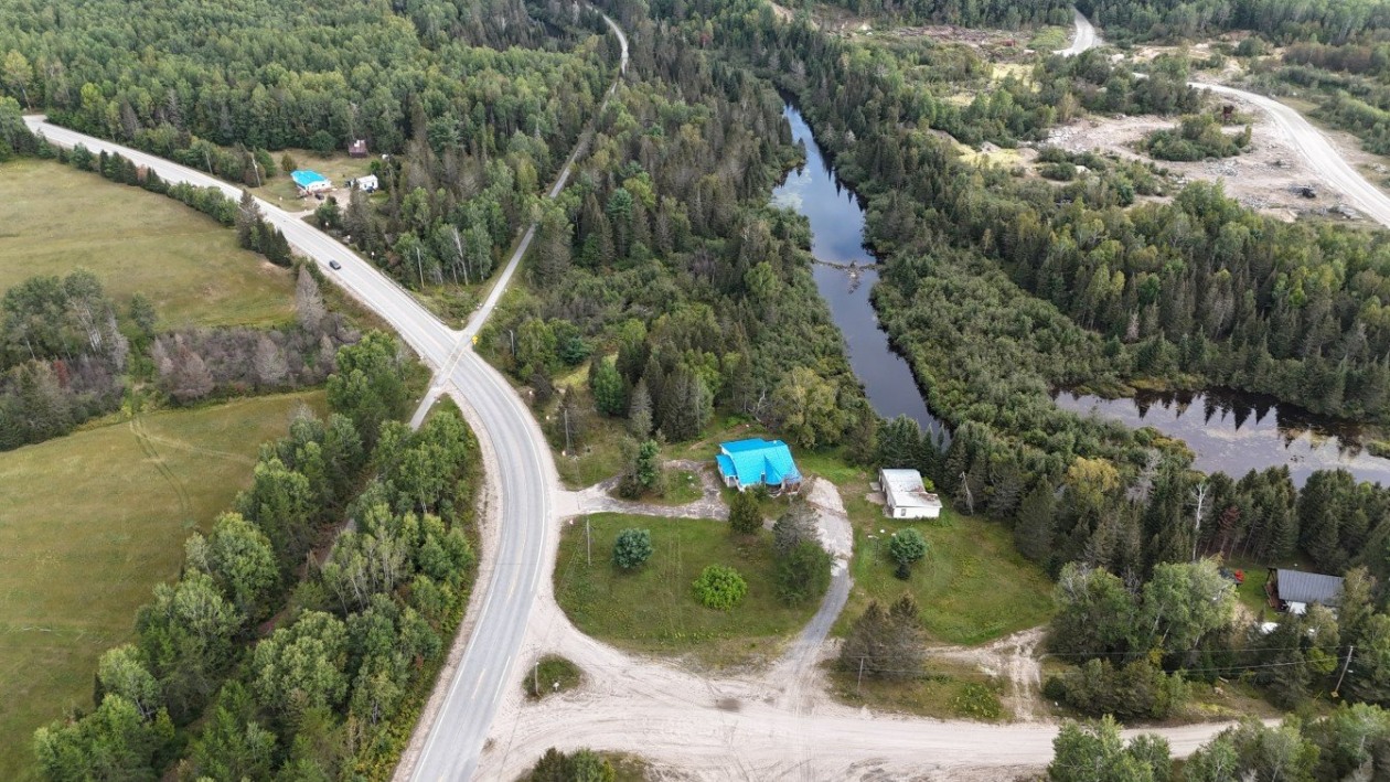 Photo aérienne — 828 Rue Ste-Anne, Nominingue