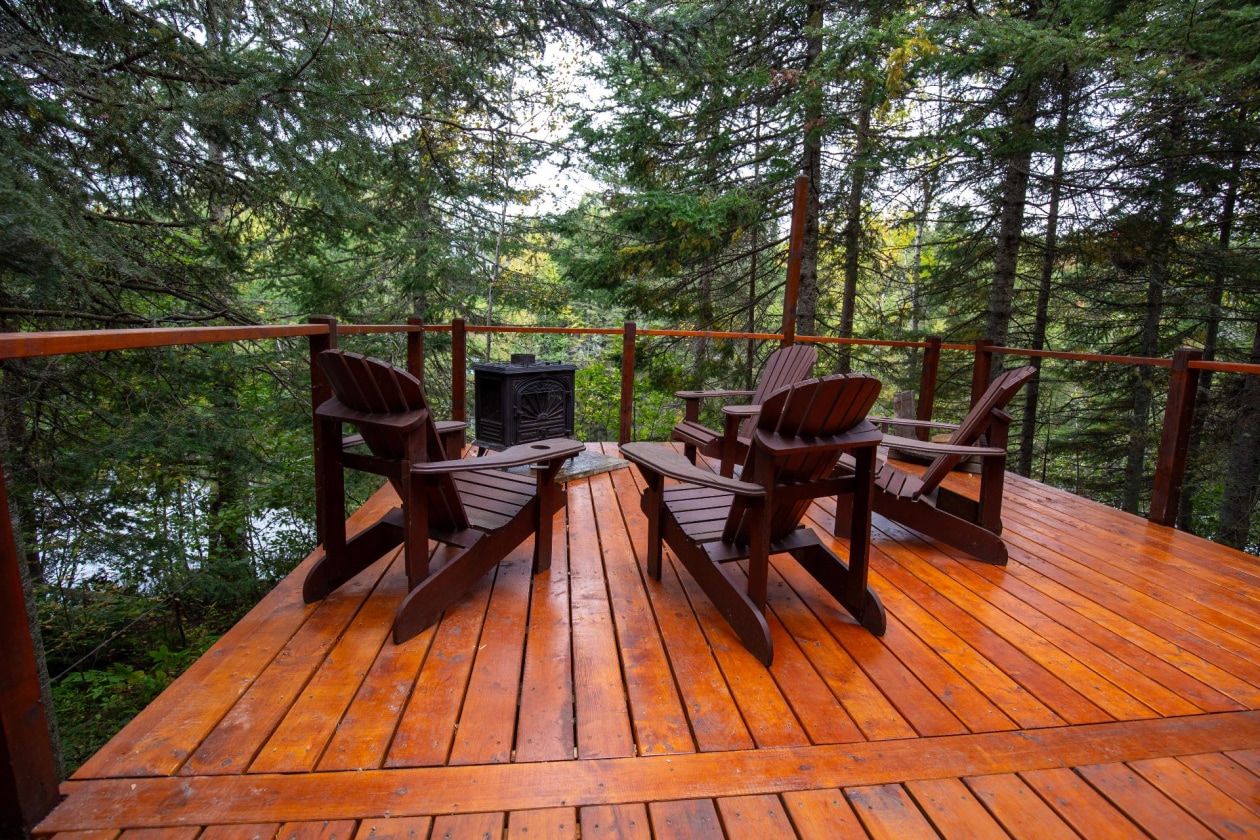 Terrasse — 163 6e Rang, Saint-Hilarion