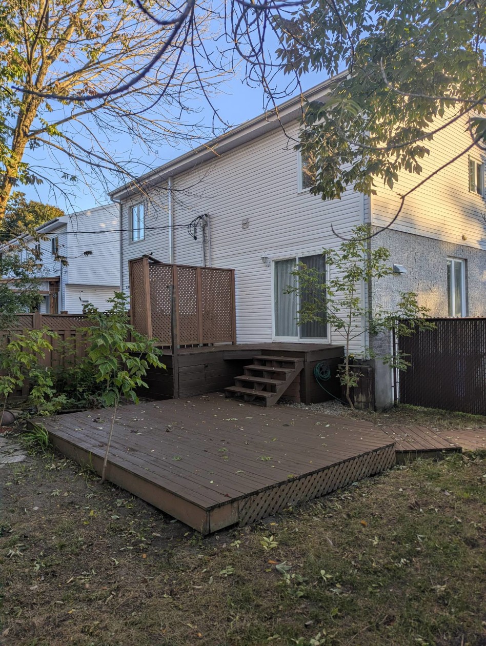 Face arrière — 99 Rue des Peupliers, Blainville