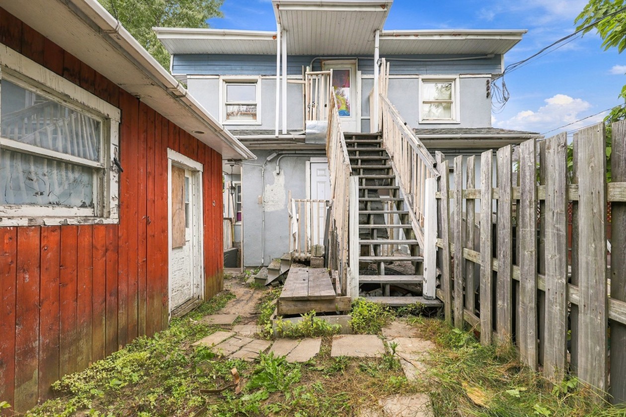 Face arrière — 1008 - 1008A Rue Rivard, Sorel-Tracy