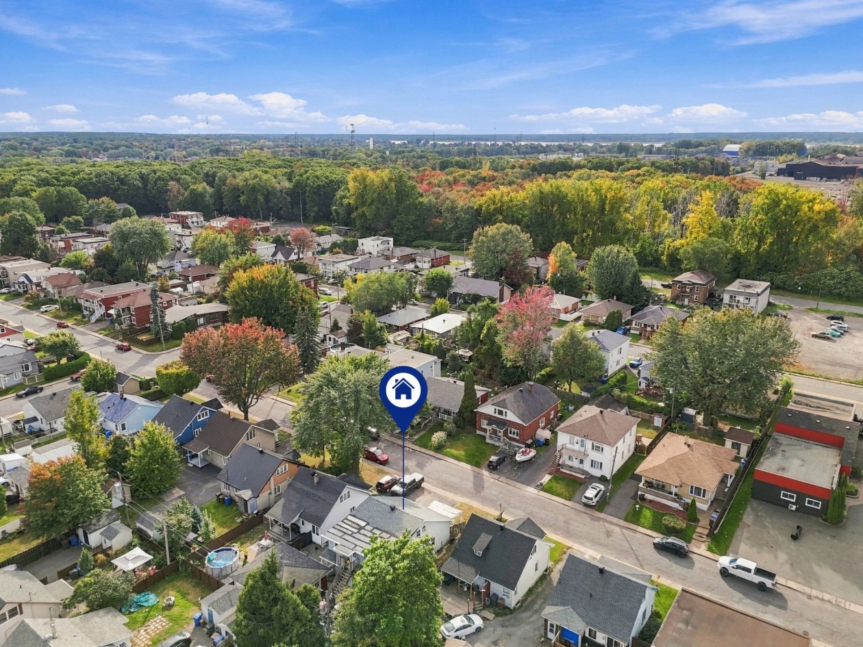 Photo aérienne — 1008 - 1008A Rue Rivard, Sorel-Tracy