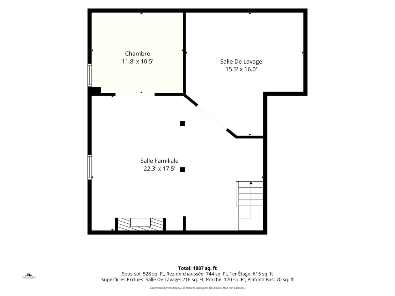 Plan — 600 Av. des Colombes, Saint-Jérôme
