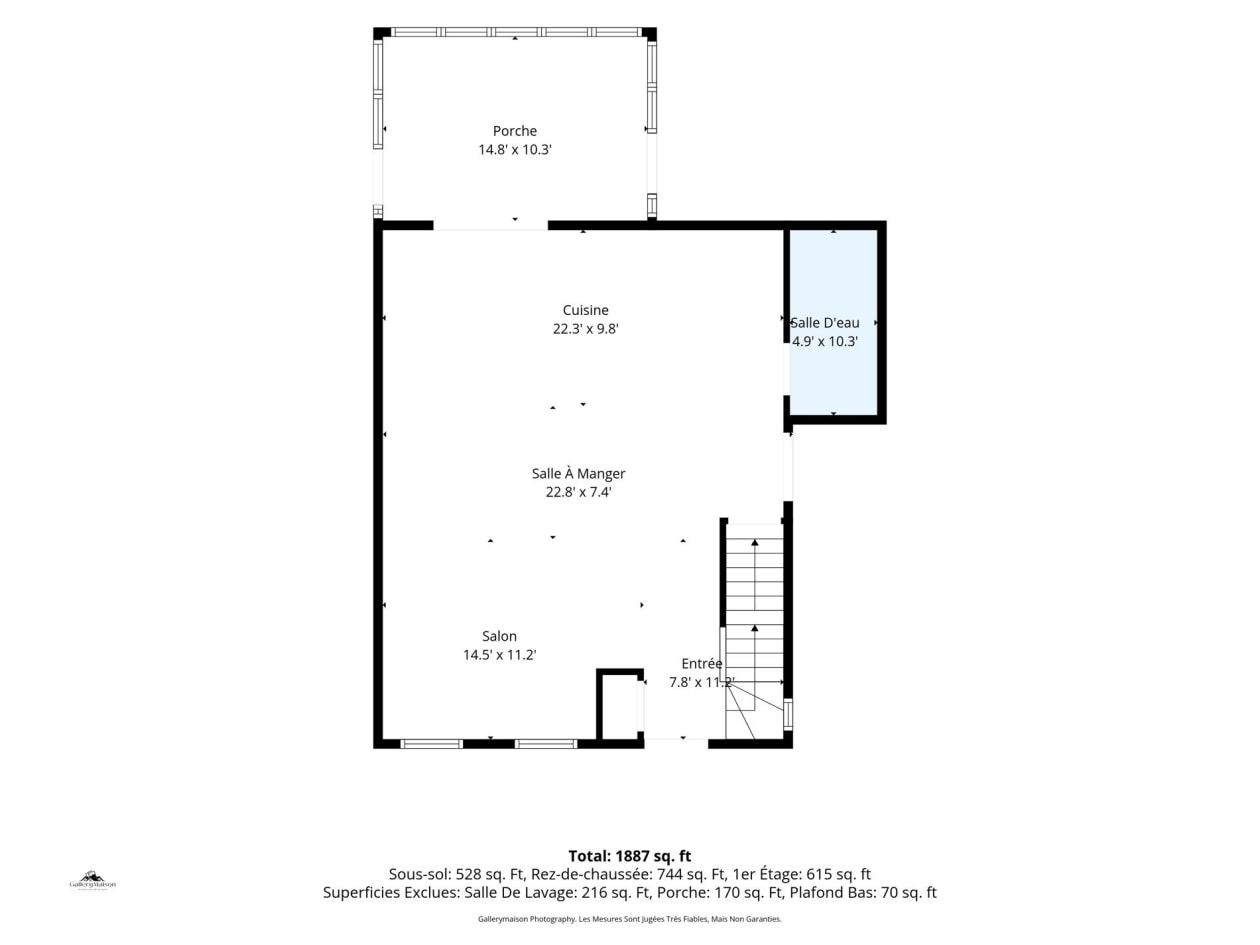 Plan — 600 Av. des Colombes, Saint-Jérôme