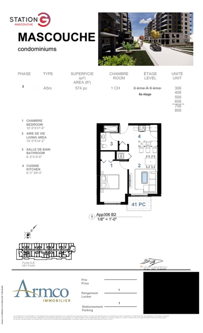 Plan — 1431 Av De La Gare, Mascouche