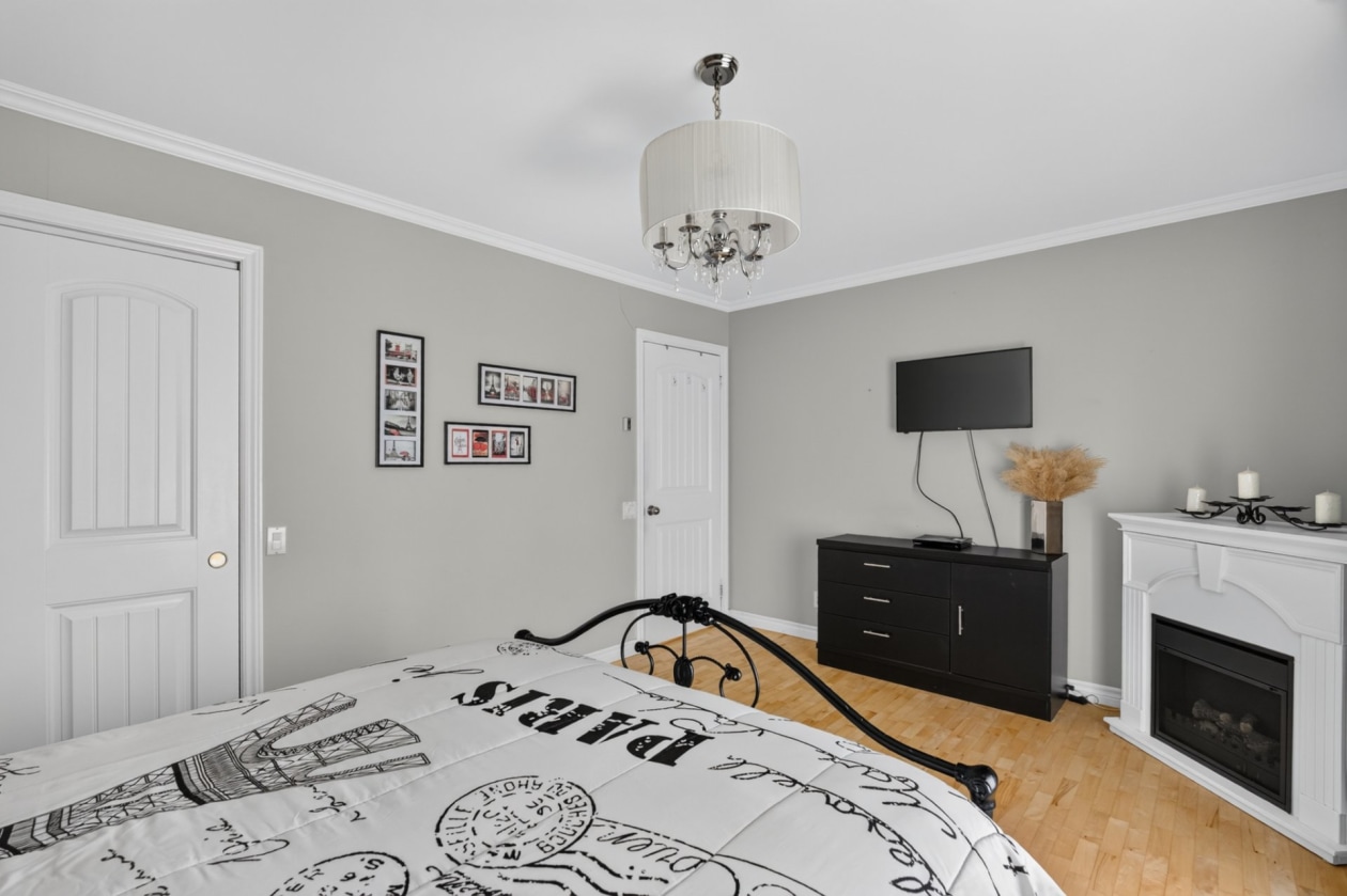 Chambre à coucher principale — 1343 Rue Hamann, Québec