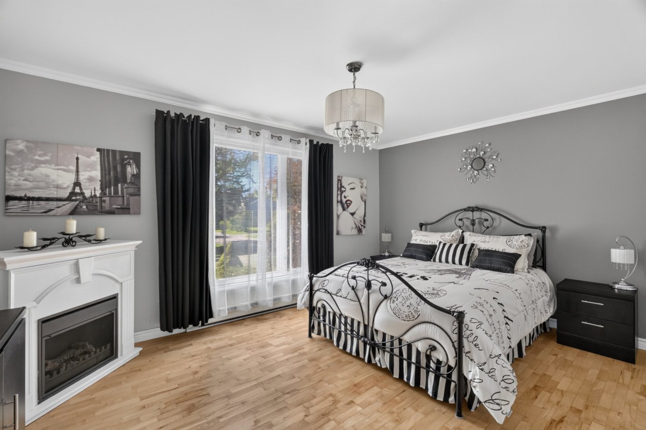 Chambre à coucher principale — 1343 Rue Hamann, Québec