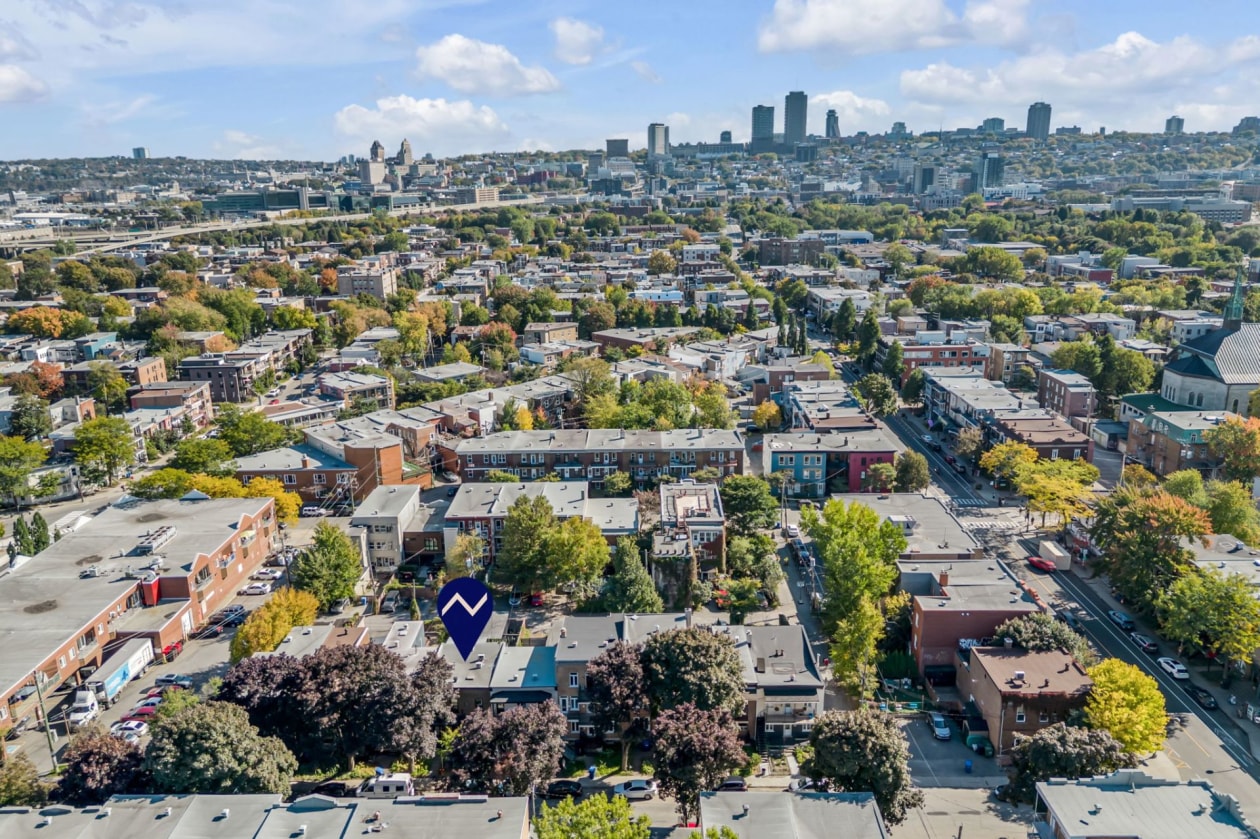Photo aérienne — 354 9e Rue, Québec