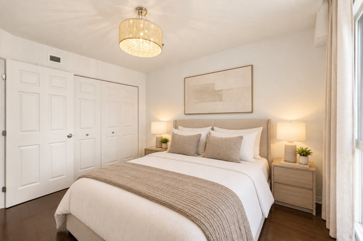 Chambre à coucher principale — 5360 Rue Sherbrooke O., Montréal