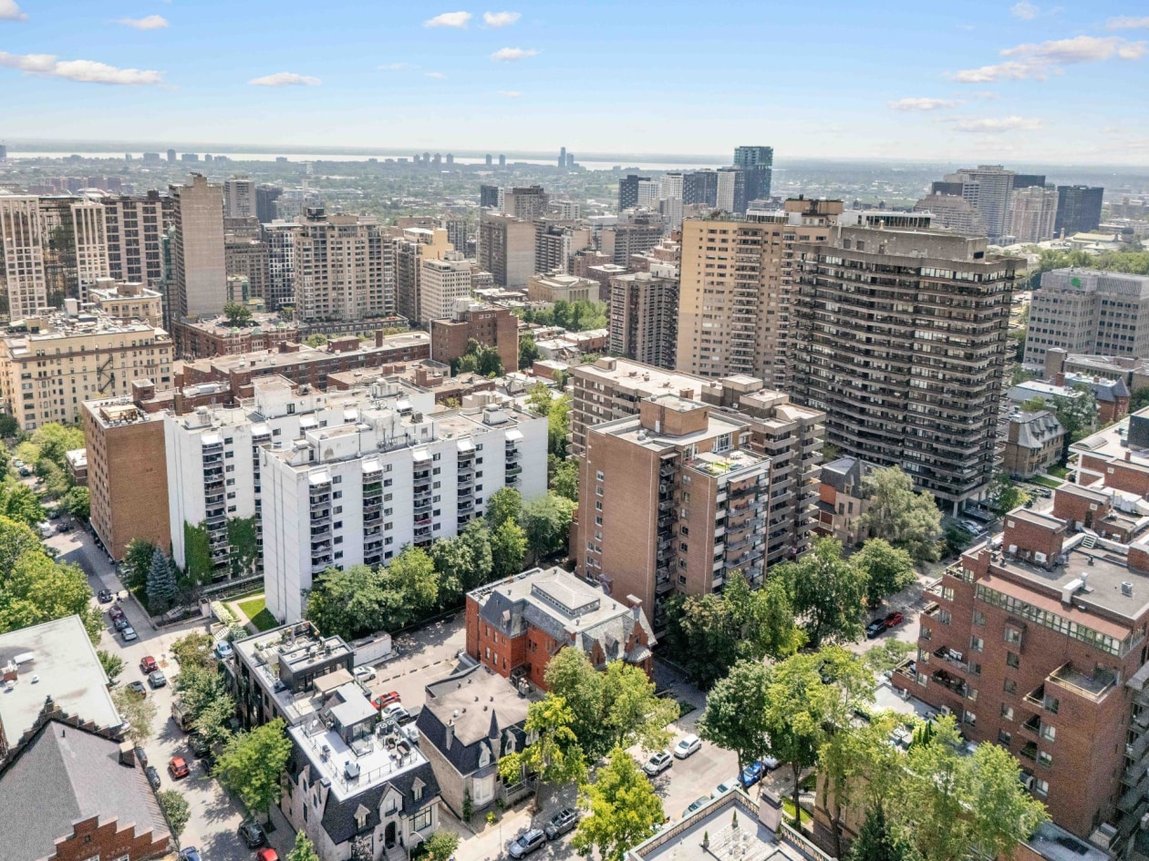 Photo aérienne — 1520 Av. du Docteur-Penfield, Montréal