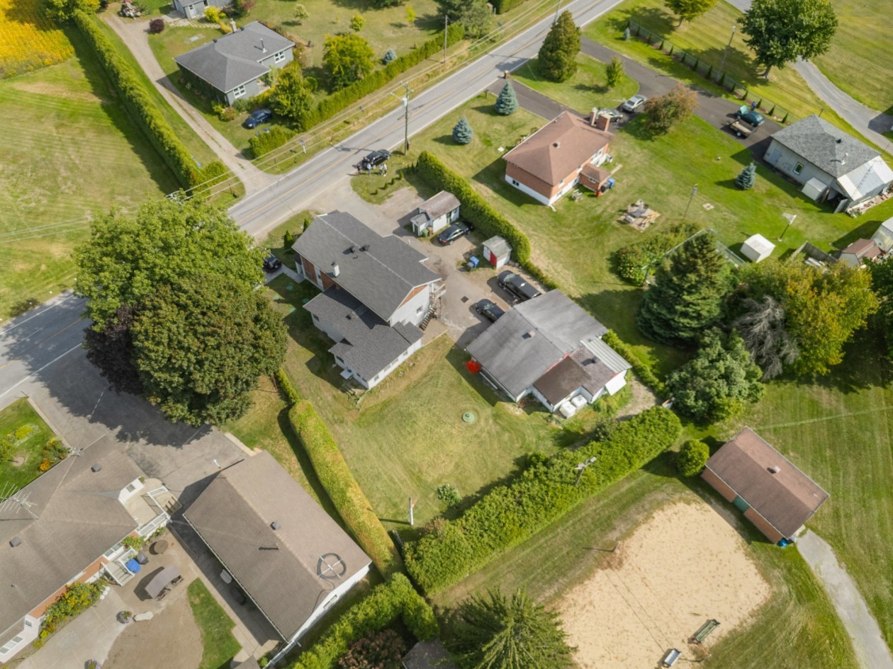 Photo aérienne — 1505 - 1507 Ch. St-Dominique, Les Cèdres