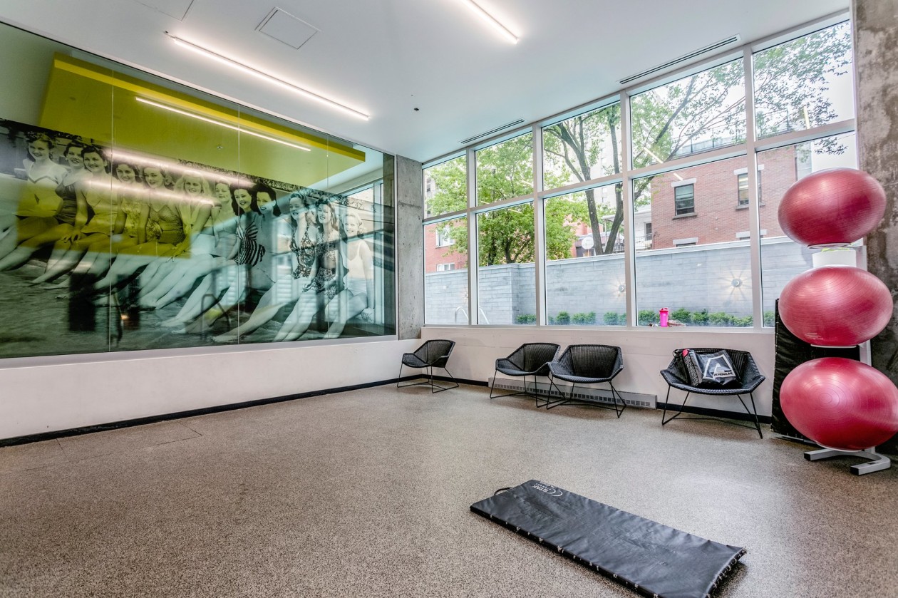 Salle d'exercice — 1414 Rue Chomedey, Montréal