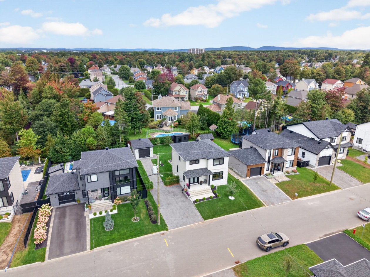 Photo aérienne — 49 Rue des Poiriers, Pont-Rouge