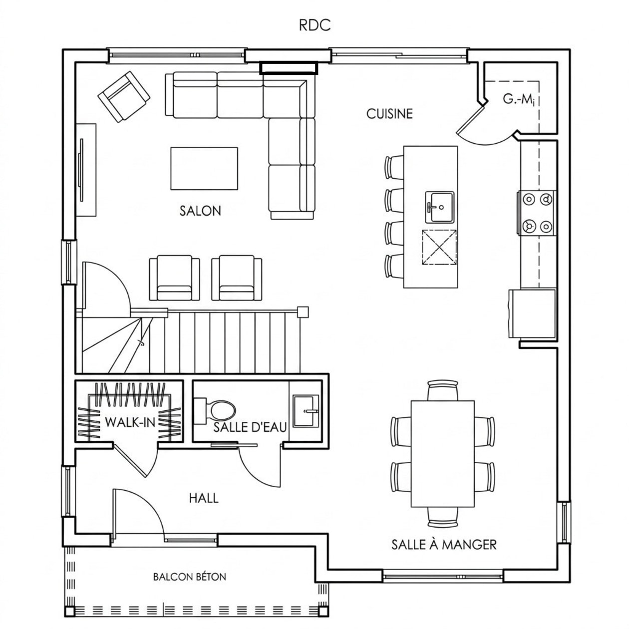 Plan — 49 Rue des Poiriers, Pont-Rouge