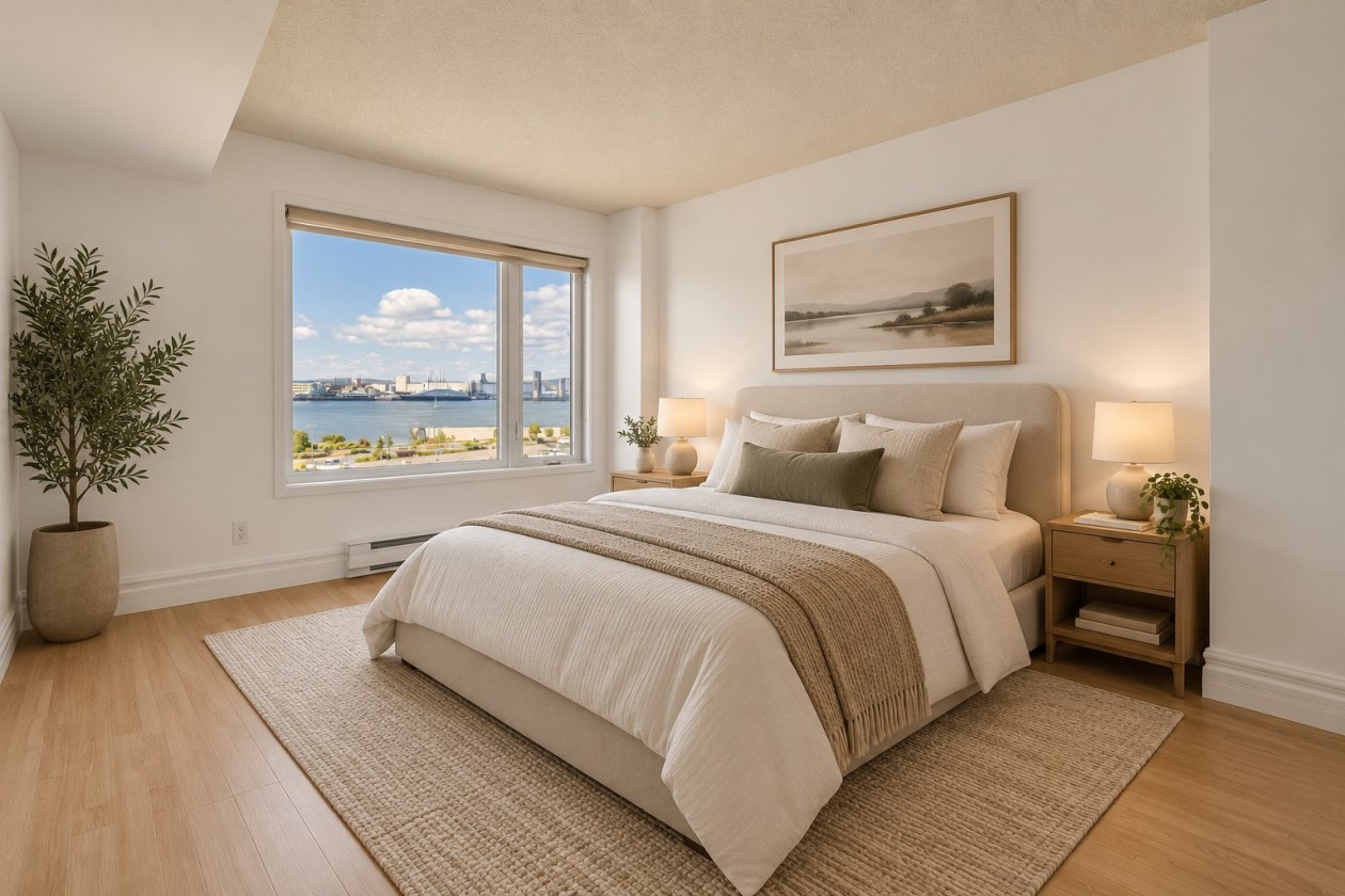 Chambre à coucher principale — 5895 Rue St-Laurent, Lévis