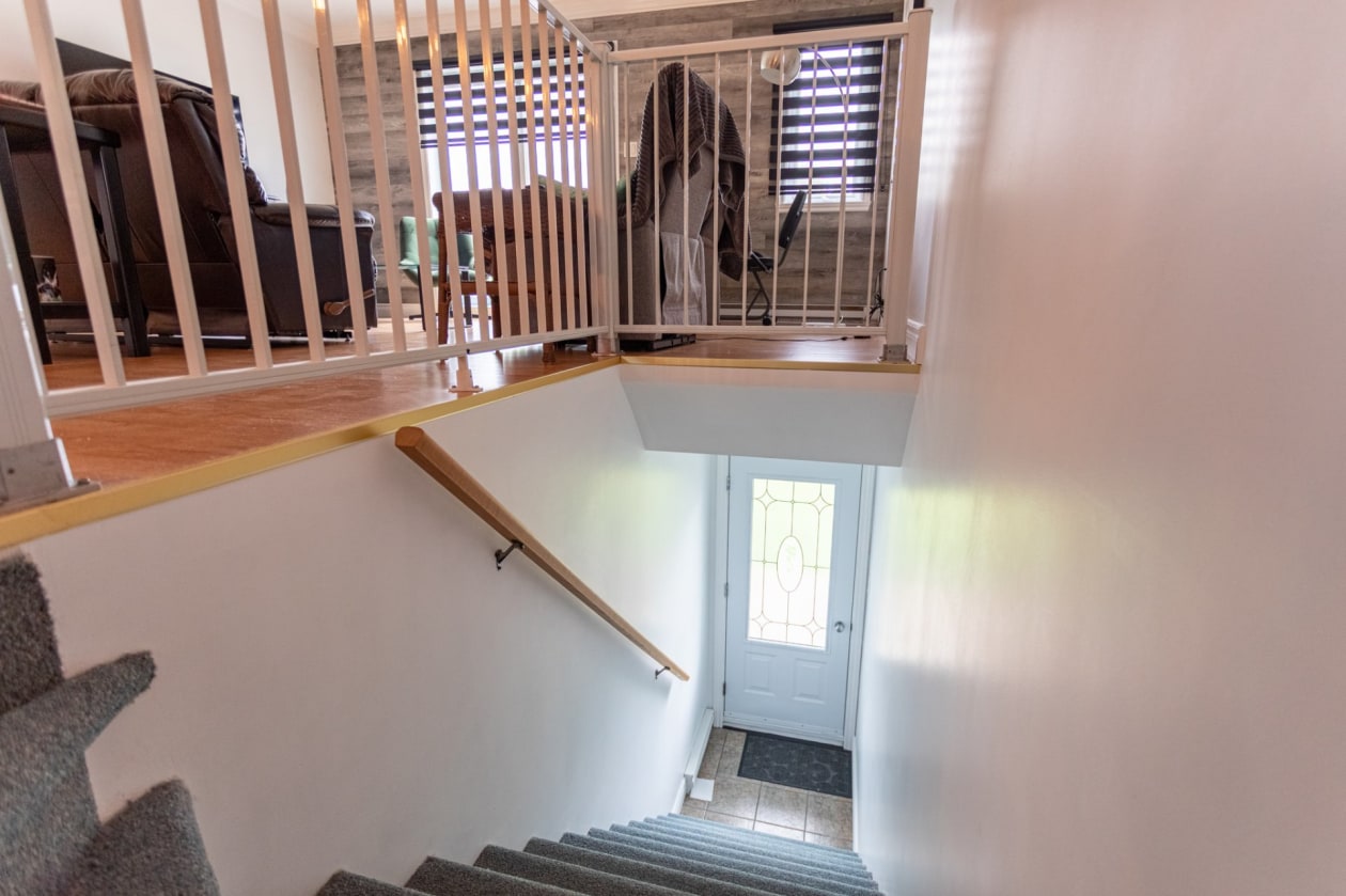 Escalier — 1863 Rue Pruneau, Saint-Maurice