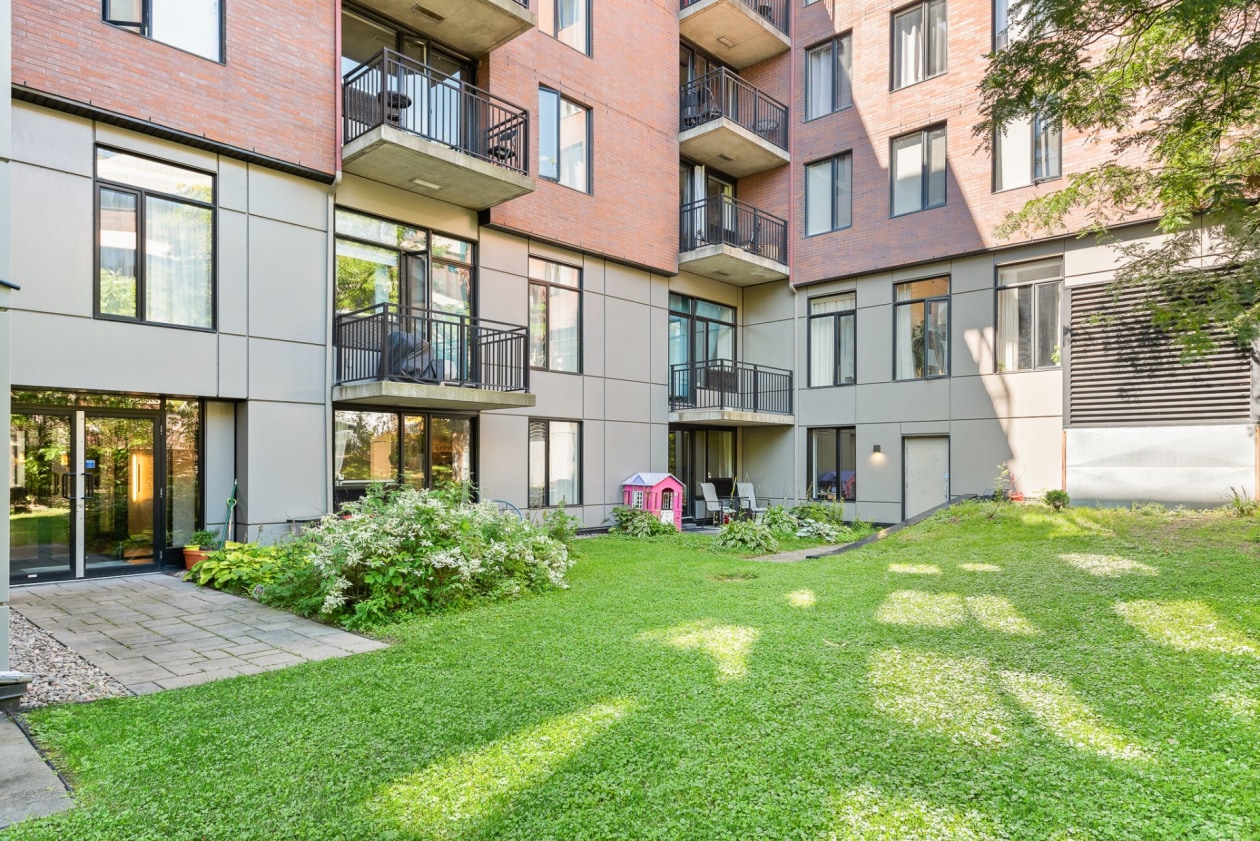 Back facade — 1451 Rue Parthenais, Montréal
