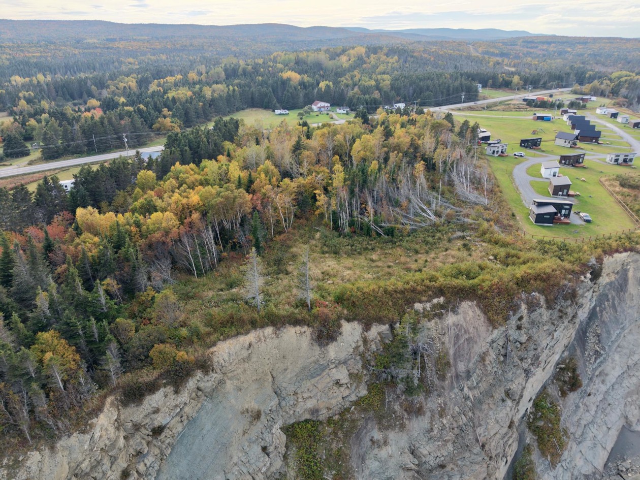 Photo aérienne — Boul. de Douglas, Gaspé