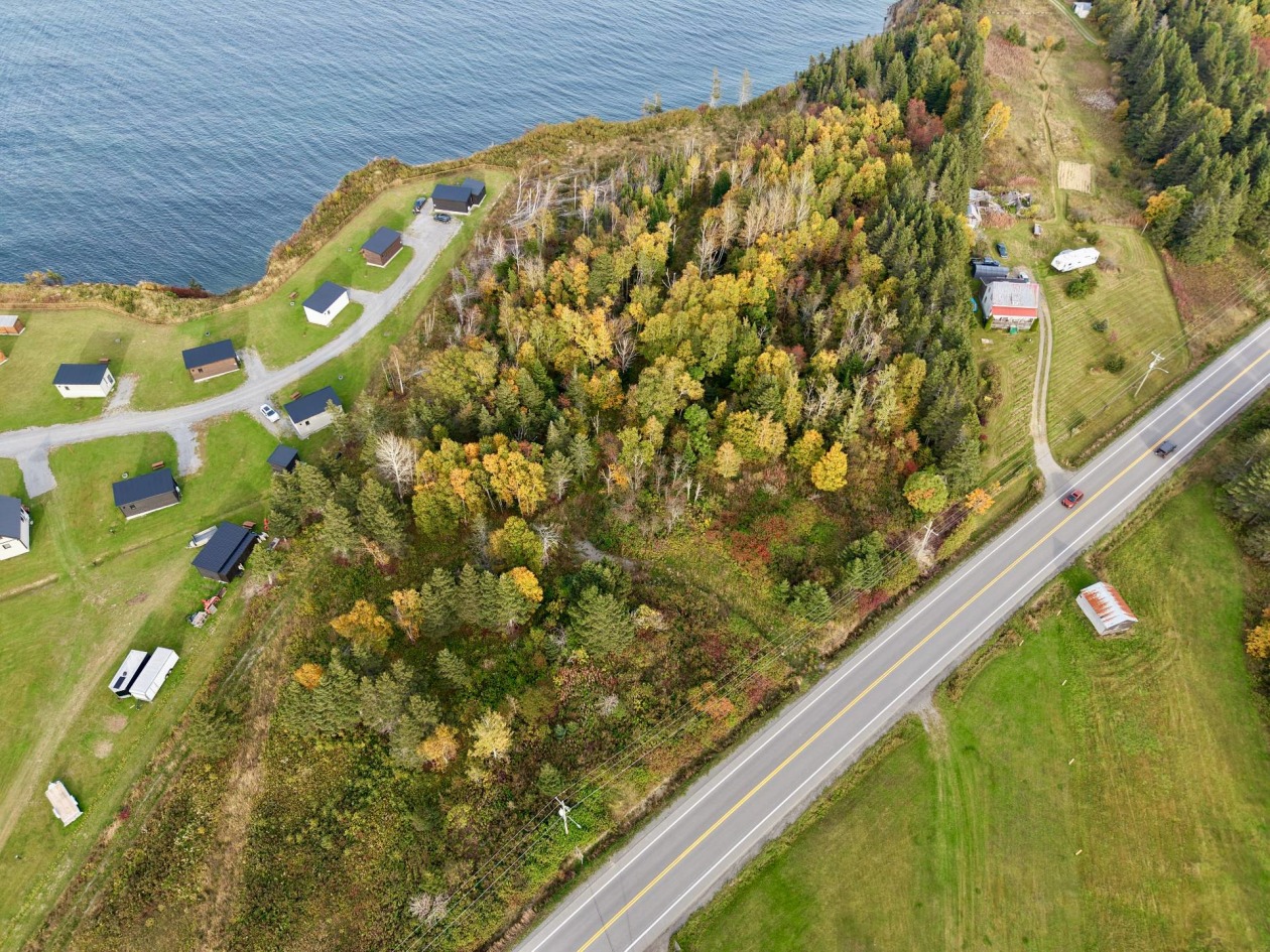 Photo aérienne — Boul. de Douglas, Gaspé