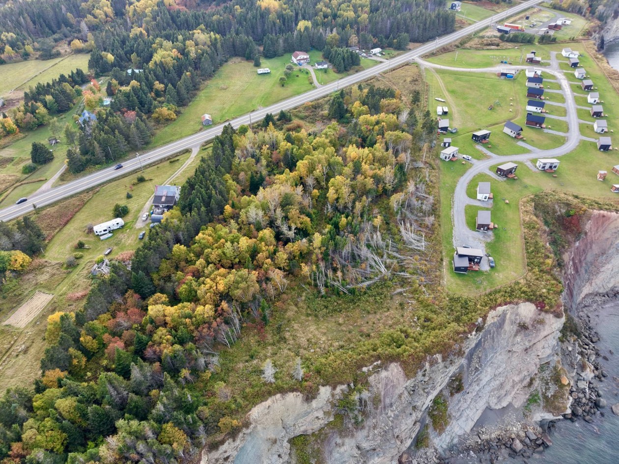 Photo aérienne — Boul. de Douglas, Gaspé
