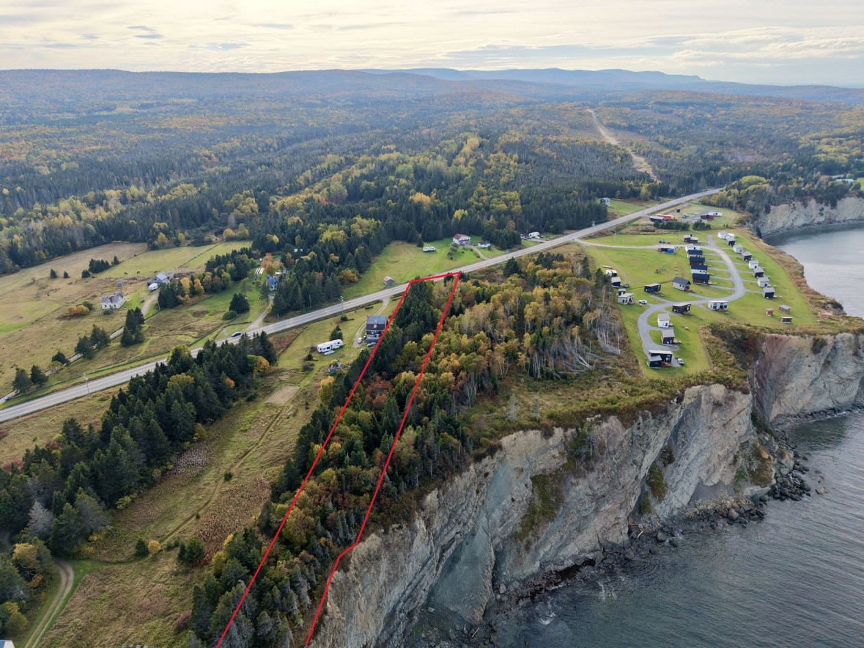 Photo aérienne — Boul. de Douglas, Gaspé